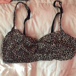 Victims secret leopard print bra size small